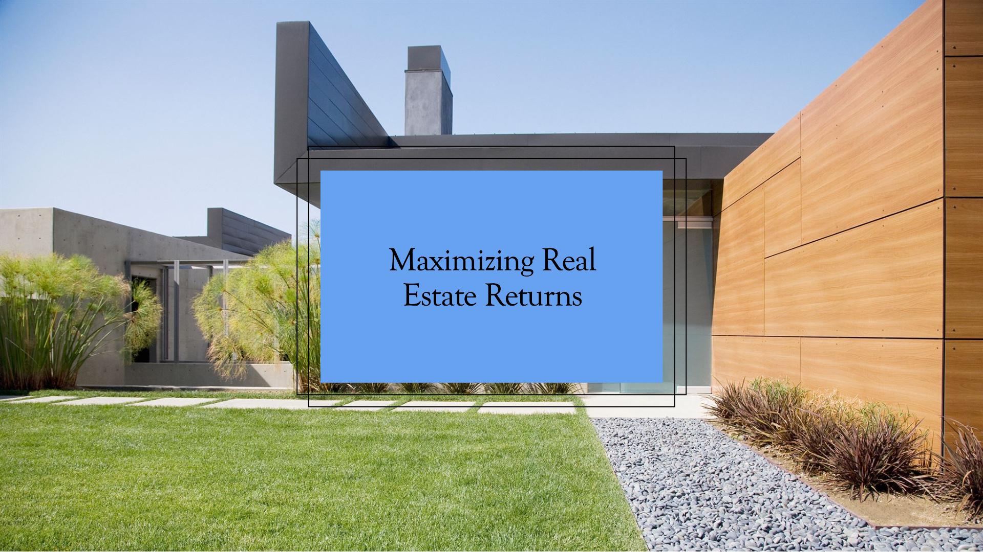 Maximizing Real Estate Returns Through Timely Dues Management